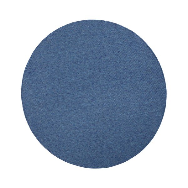 Zils āra paklājs NORTHRUGS Miami, ø 200 cm-image-3
