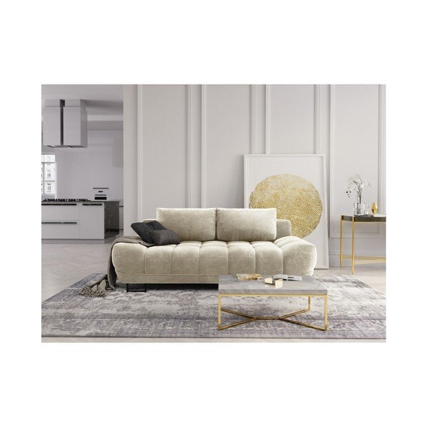 Bēšs trīsvietīgs samta dīvāns Windsor & Co Sofas Cirrus-image-1