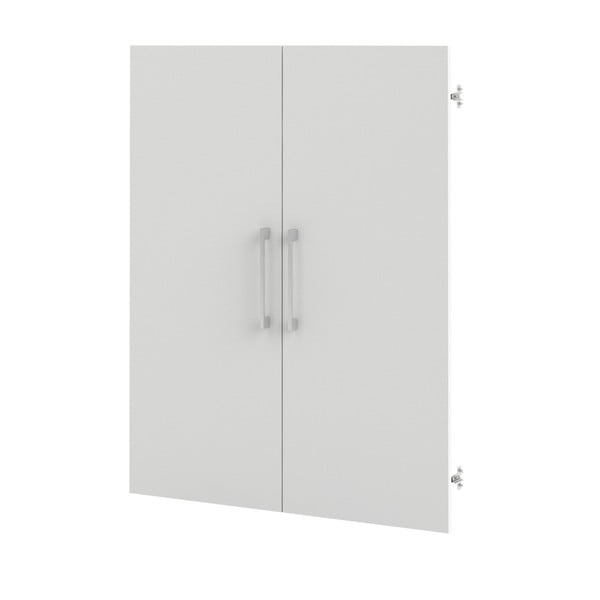 Baltas durvis moduļu plauktu sistēmai 84x105 cm Prima – Tvilum