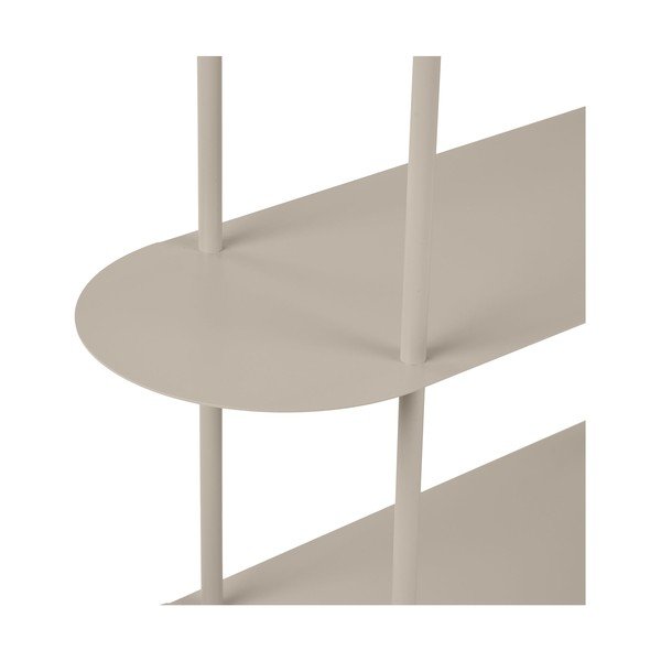 Bēšs metāla plaukts 90x150x31 cm Rieti – House Nordic-image-3