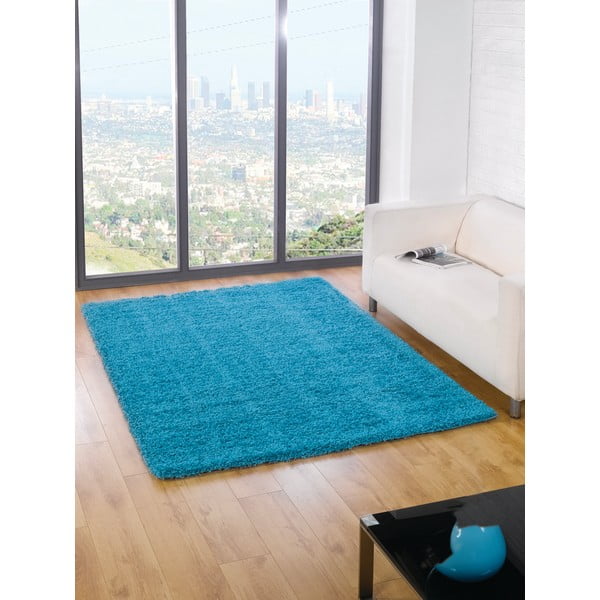 Turkīza krāsas paklājs Flair Rugs Cariboo Turquoise, 160 x 230 cm-image-4