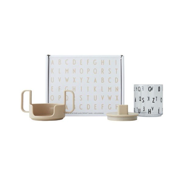 Bēša bērnu krūze Design Letters Grow With Your Cup-image-2