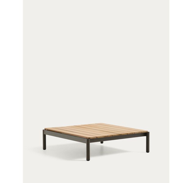 Tīkkoka masīvkoka dārza kafijas galdiņš 89x91 cm Sorells – Kave Home-image-4