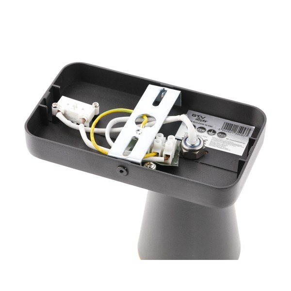 Melna sienas lampa ø 8 cm Elli – GTV-image-3