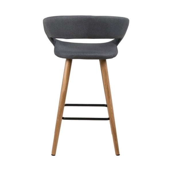 Tumši pelēki bāra krēsli (2 gab.) Gill – Actona-image-2