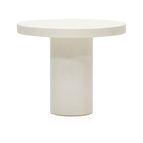 Betona apaļš dārza ēdamgalds ø 90 cm Aiguablava – Kave Home-image-2