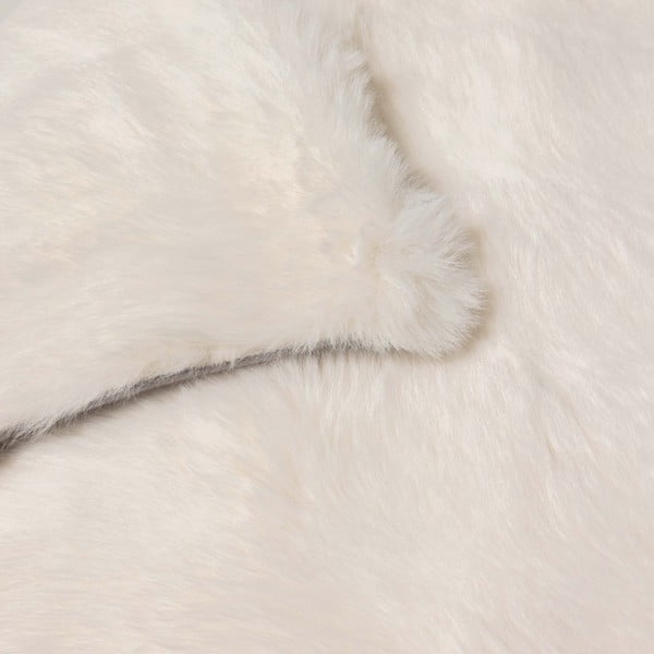 Krēmkrāsas mikroplīša pleds 180x220 cm Mounty – douceur d'intérieur-image-3