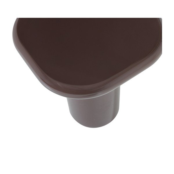 Spīdīgs sānu galdiņš 50x50 cm Zava – WOOOD-image-4