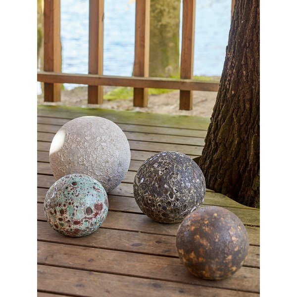 Terakotas dekoratīvā bumbiņa dārzam Reese – Bloomingville-image-2