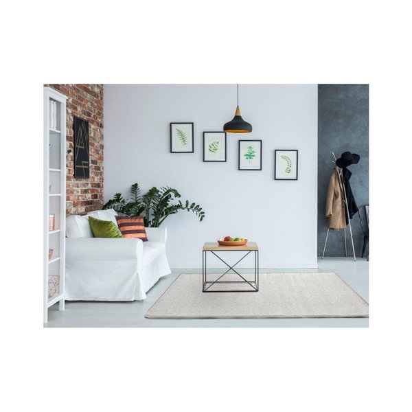 Balts paklājs Universal Liso Blanco, 60 x 120 cm-image-2