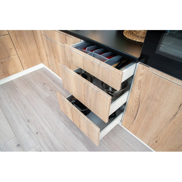 L veida virtuves iekārta ar darba virsmu (ar iekļautu montāžu) 170–180 cm Nico – STOLKAR-image-1