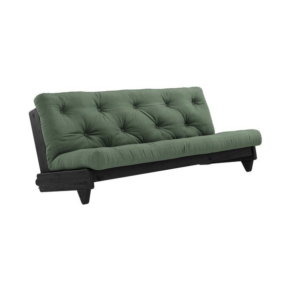 Izlaižams dīvāns Karup Design Fresh Black Olive Green-image-1