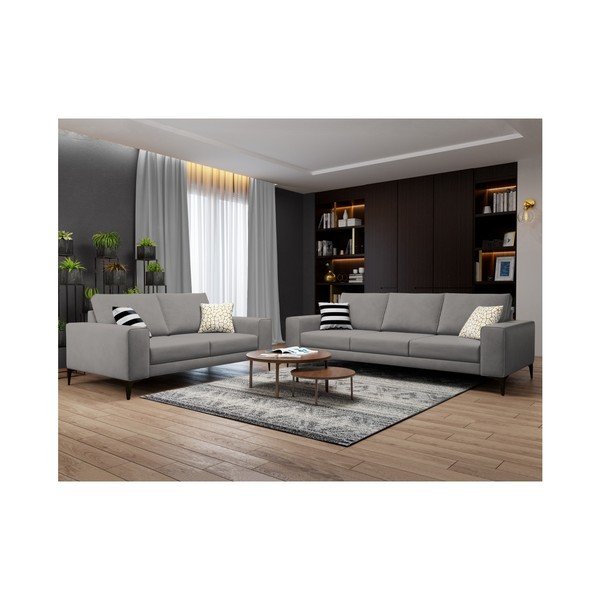 Cosmopolitan Design Lugano pelēks dīvāns, 239 cm-image-3