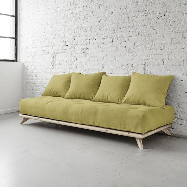 Dīvāns Senza Natural/Avocado Green