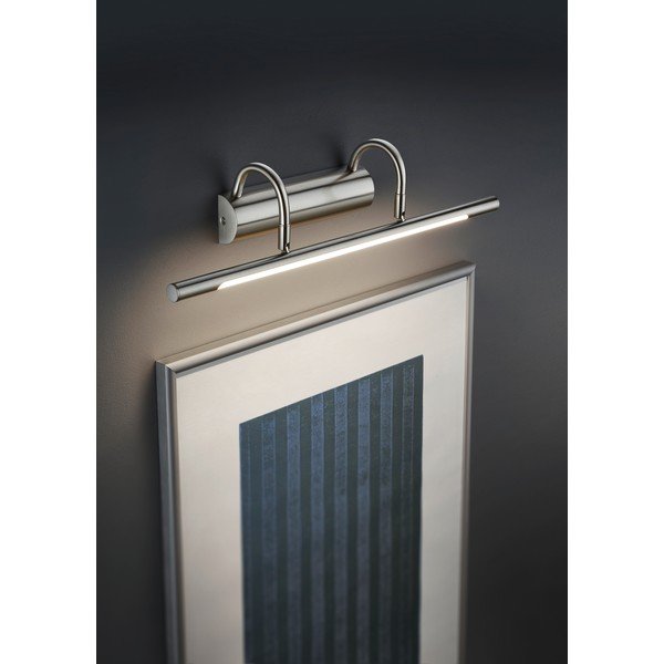 Sudraba krāsas LED sienas lampa Cuadro – Trio-image-1