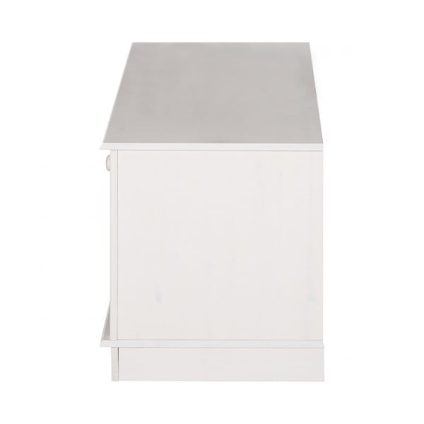 Balts priedes masīvkoka TV galdiņš 137x47 cm Anita – Støraa-image-4