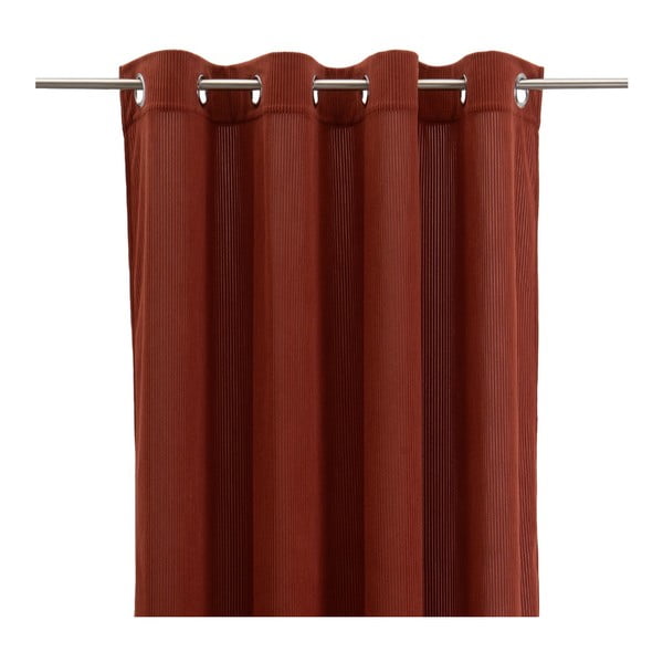 Terakotas oranžs velveta aizkars 140x260 cm Merely – Casa Selección