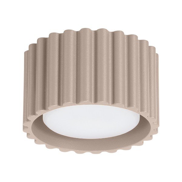 Pelēkbrūna metāla prožektora tipa lampa ø 10 cm Zora – Sollux