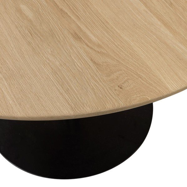 Apaļš ēdamgalds ar ozola masīvkoka galda virsmu ø 120 cm Tablo – WOOOD-image-3