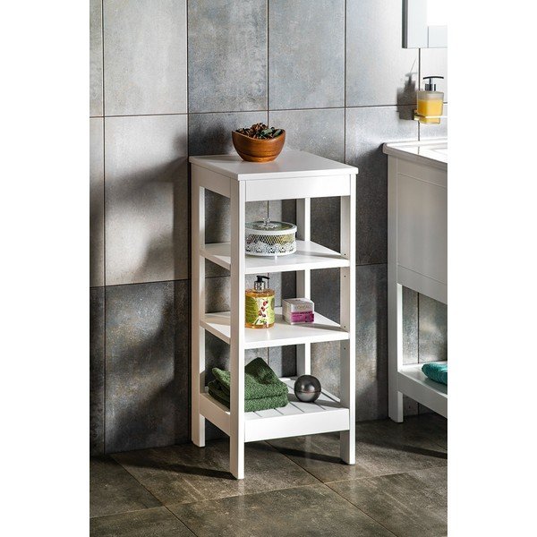 Balts vannas istabas plaukts 36x86,5 cm Etide – Sapho-image-2