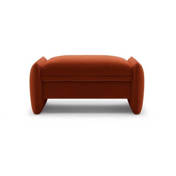 Ķieģeļu sarkans samta kāju soliņš Georgia – Micadoni -image-1