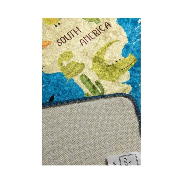 Bērnu paklājs Pasaules karte, 200 x 290 cm-image-2