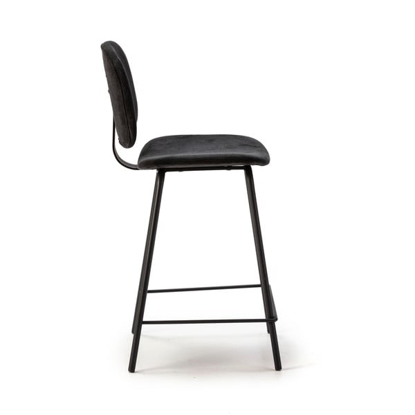 Melni bāra krēsli (2 gab.) (sēdekļa augstums 66 cm) Arus – Marckeric-image-4