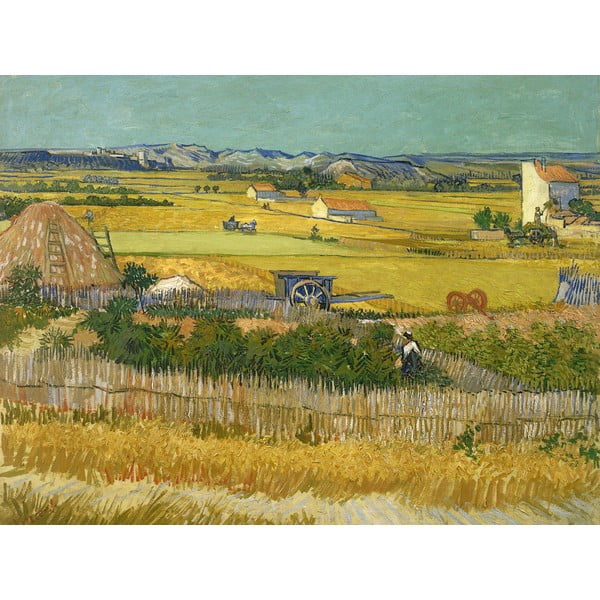 Reproducēta glezna 70x50 cm The Harvest, Vincent van Gogh – Fedkolor