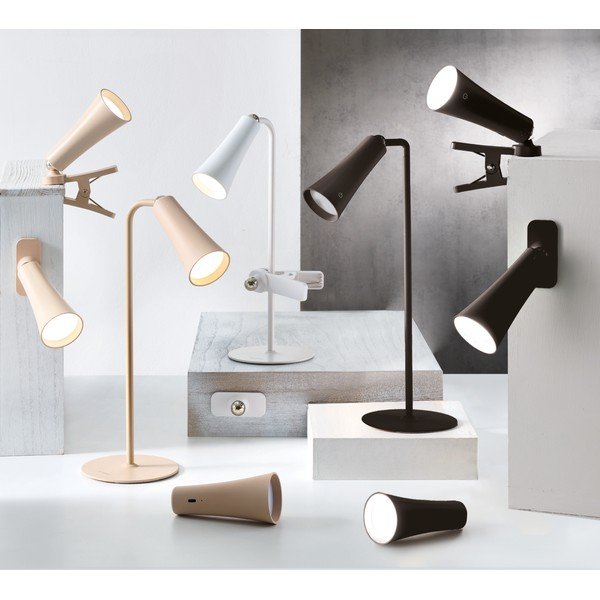 Bēša LED galda lampa (augstums 47,5 cm) 4in1 – Brandani-image-1