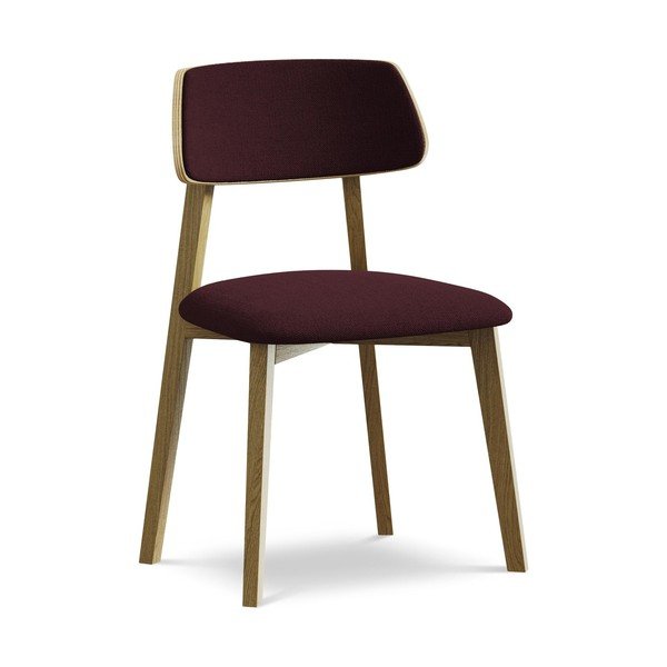 Bordo masīvkoka pusdienu krēsls Niu – Makamii