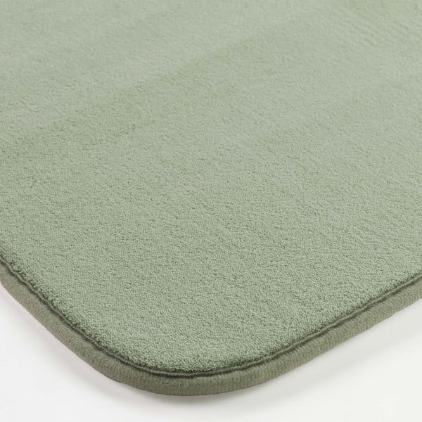 Zaļš vannas istabas paklājiņš 45x75 cm Vitamine – douceur d'intérieur-image-1