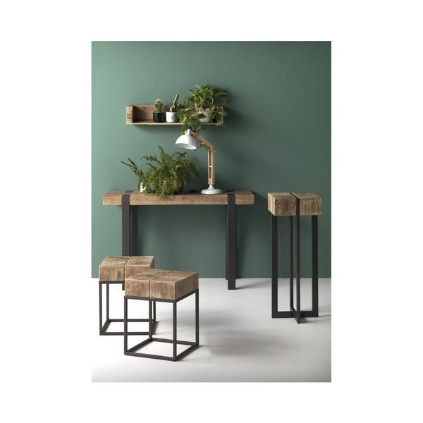 Taburete ar metāla kājām Geese Robust, 33 x 33 cm-image-1