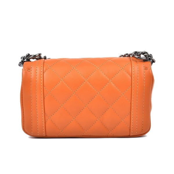 Konjaka brūna ādas rokassomiņa Isabella Rhea Mari-image-1