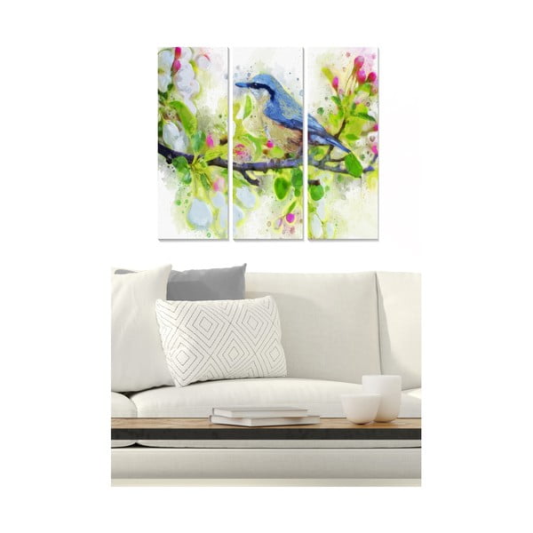 Gleznas (3 gab.) 20x50 cm – Wallity-image-1