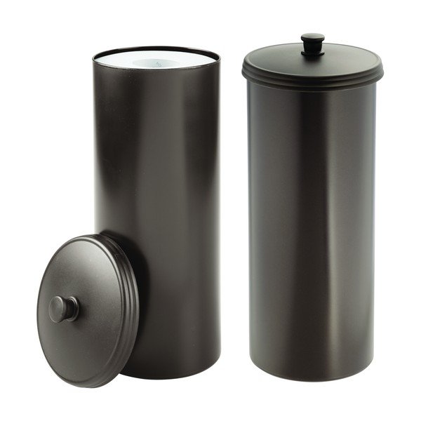 Tualetes birste no bronzas iDesign Kent, augstums 39 cm-image-2