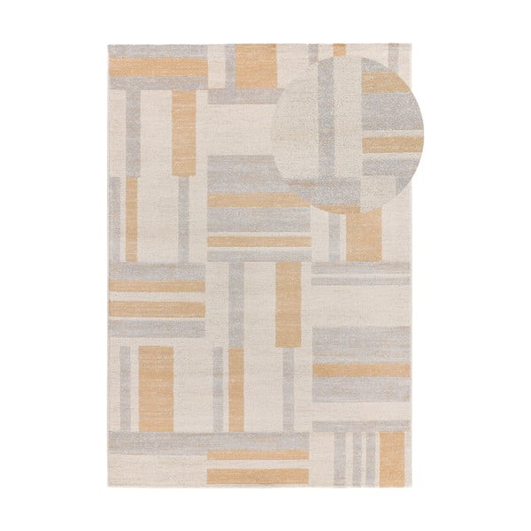 Gaiši pelēks/krēmkrāsas paklājs 160x230 cm Craft – Universal