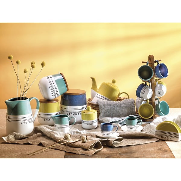 Zaļi balta keramikas krūze Villa Altachiara Homify-image-1