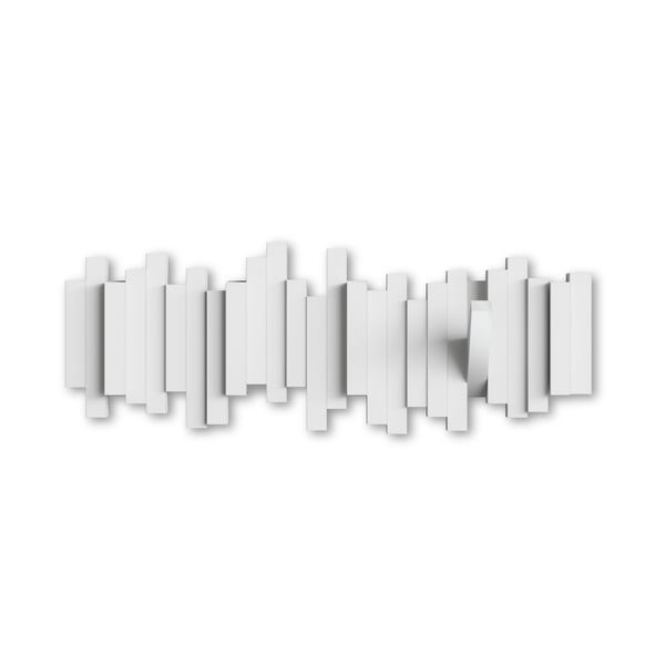 Balts plastmasas sienas pakaramais Sticks – Umbra