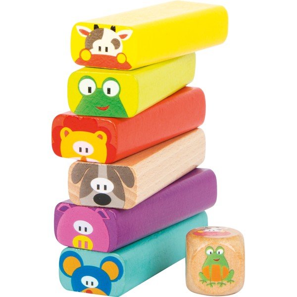 Spēle no koka klucīšiem Legler Animals-image-1