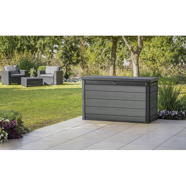 Pelēka dārza uzglabāšanas kaste Cortina – Keter-image-1