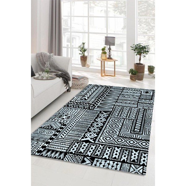 Zils paklājs 180x120 cm Modern Design – Rizzoli-image-2