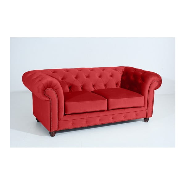 Sarkans dīvāns Max Winzer Orleans Velvet, 196 cm-image-2