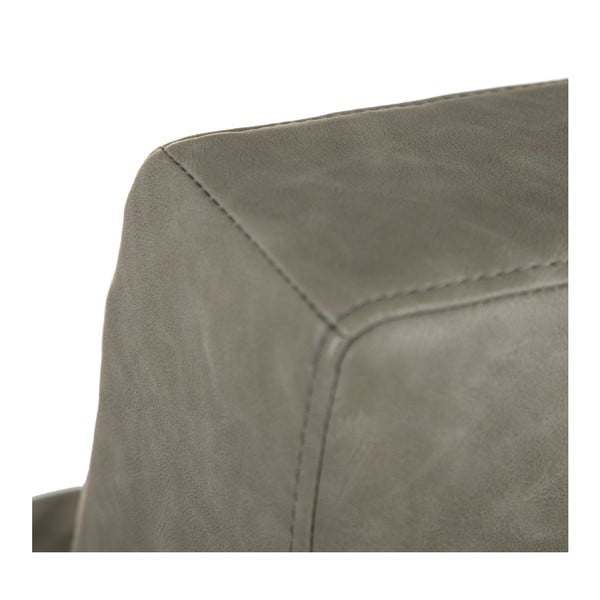 Haki atpūtas krēsls no ādas imitācijas – Ixia-image-4