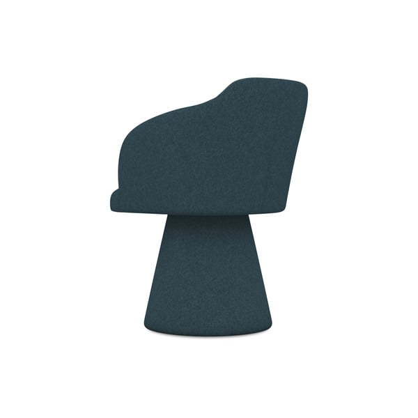 Zaļganzils polsterēts ēdamistabas krēsls Kanoa – Makamii-image-3