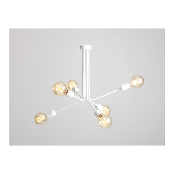 Balta griestu lampa ar 6 spuldzēm Custom Form Vanwerk Duo