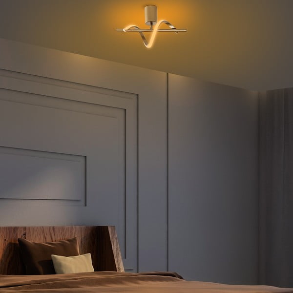 Zelta krāsas LED griestu lampa 7x41 cm Likma – Opviq lights-image-4