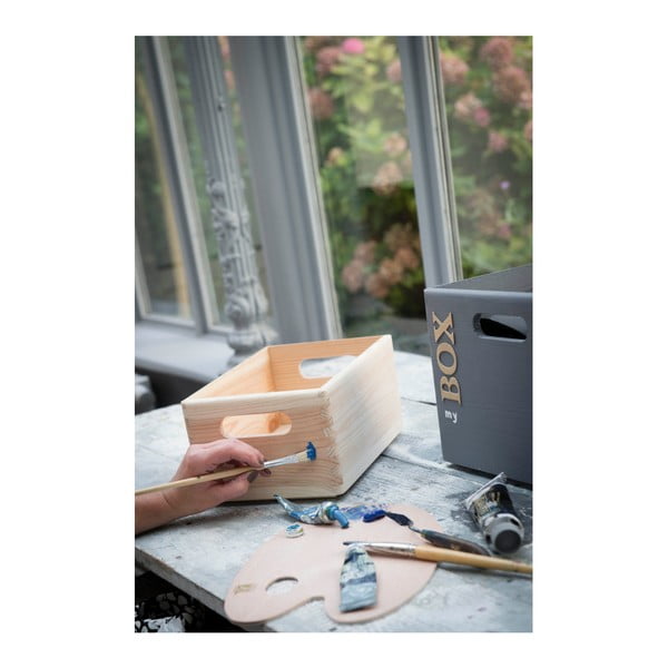 Priežu koka uzglabāšanas kaste Compactor Custom, 30 x 20 x 14 cm-image-1