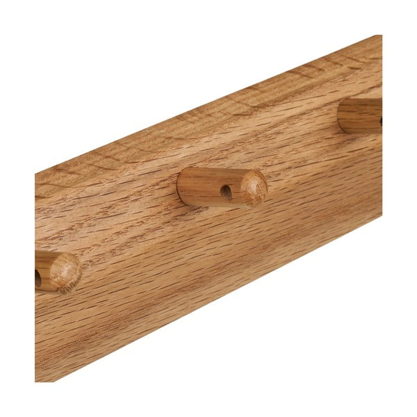 Dabīga toņa ozola masīvkoka sienas pakaramais 50 cm Barco – House Nordic-image-4