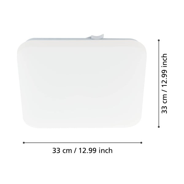 Balta LED griestu lampa 33x33 cm FRANIA – EGLO-image-2