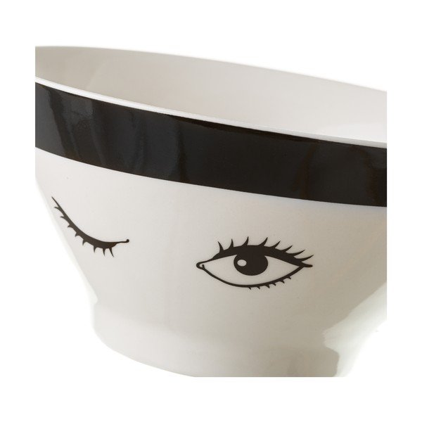 Porcelāna trauks Unimasa Black Dreameyes, 350 ml-image-1